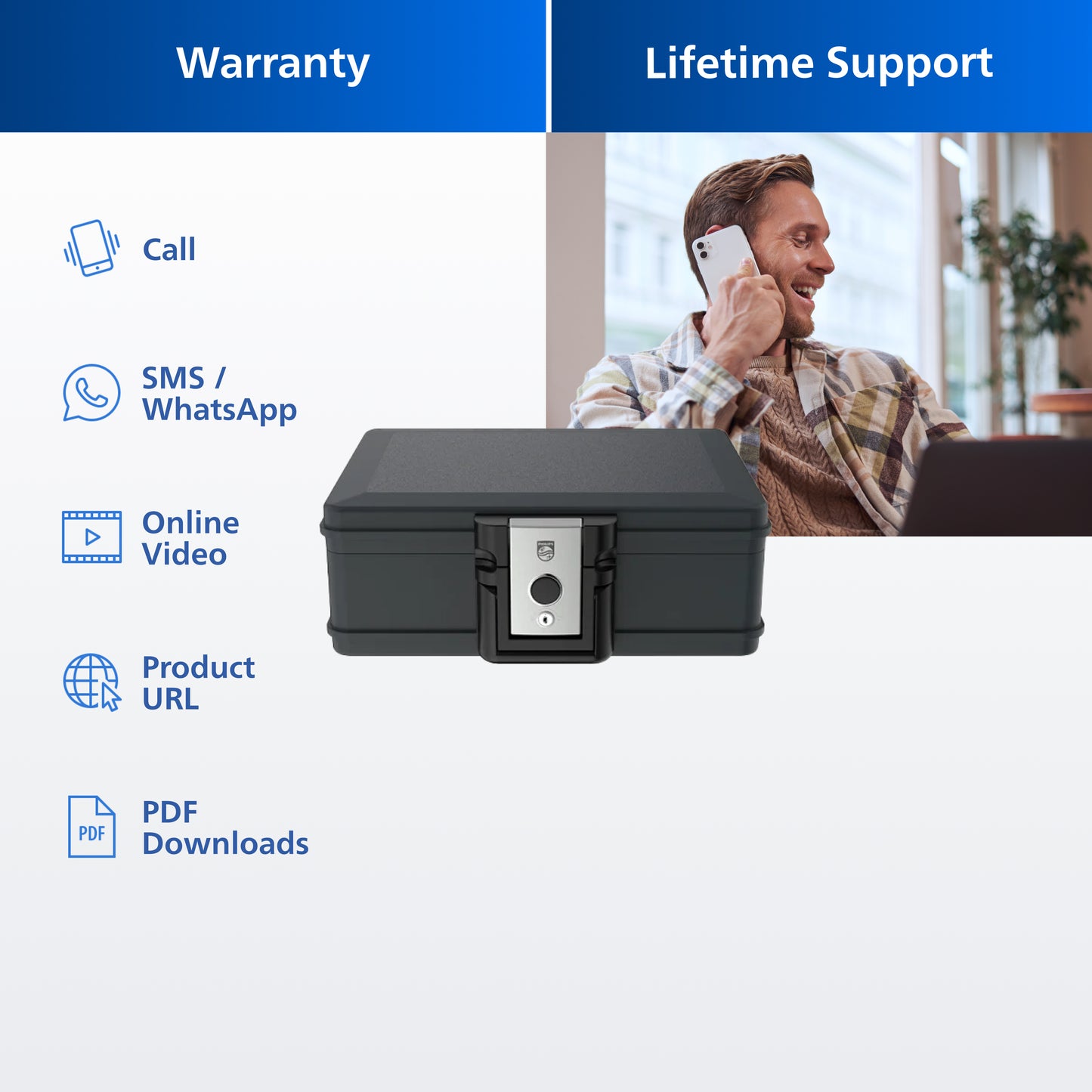 Philips Safe Box Briefcase (SBX001-1M4)