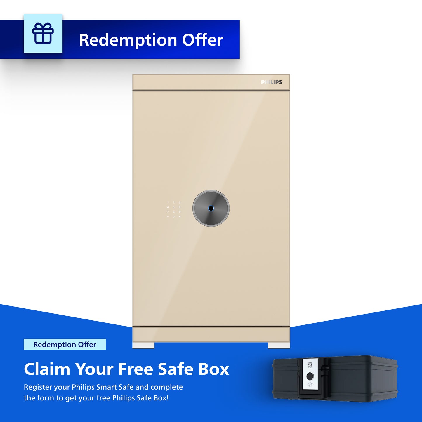 Philips Smart Safe SBX602-8CU