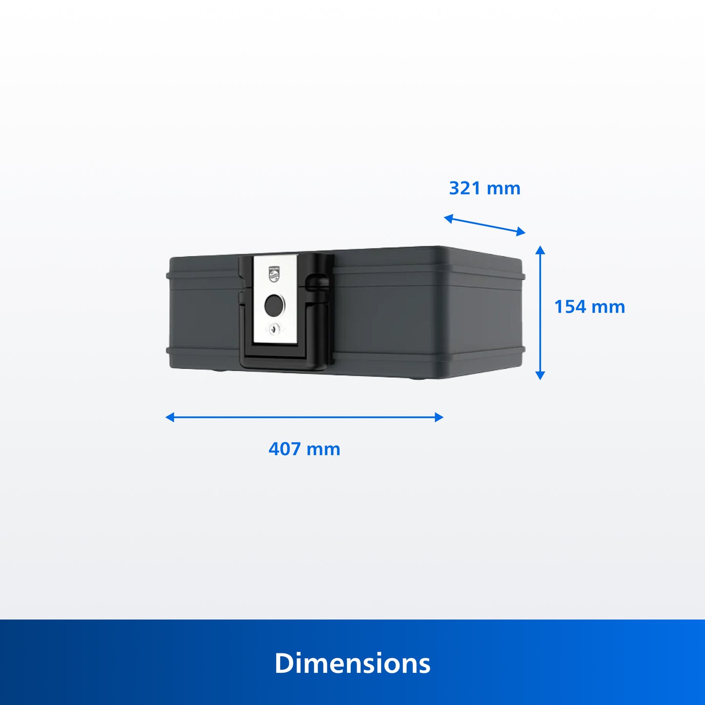 Philips Safe Box Briefcase (SBX001-1M4)