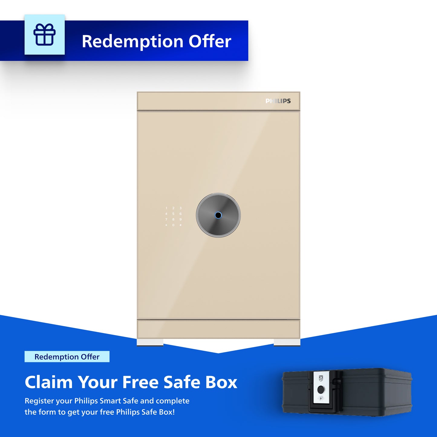 Philips Smart Safe SBX602-6CU