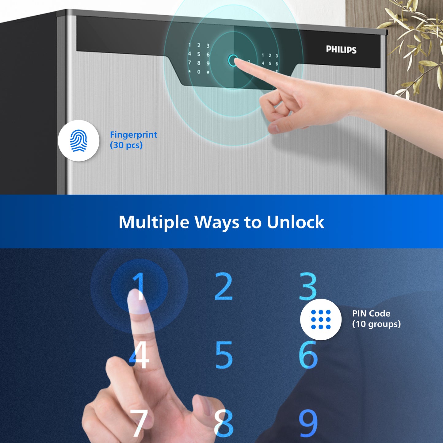 Philips Smart Safe SBX702-CBX