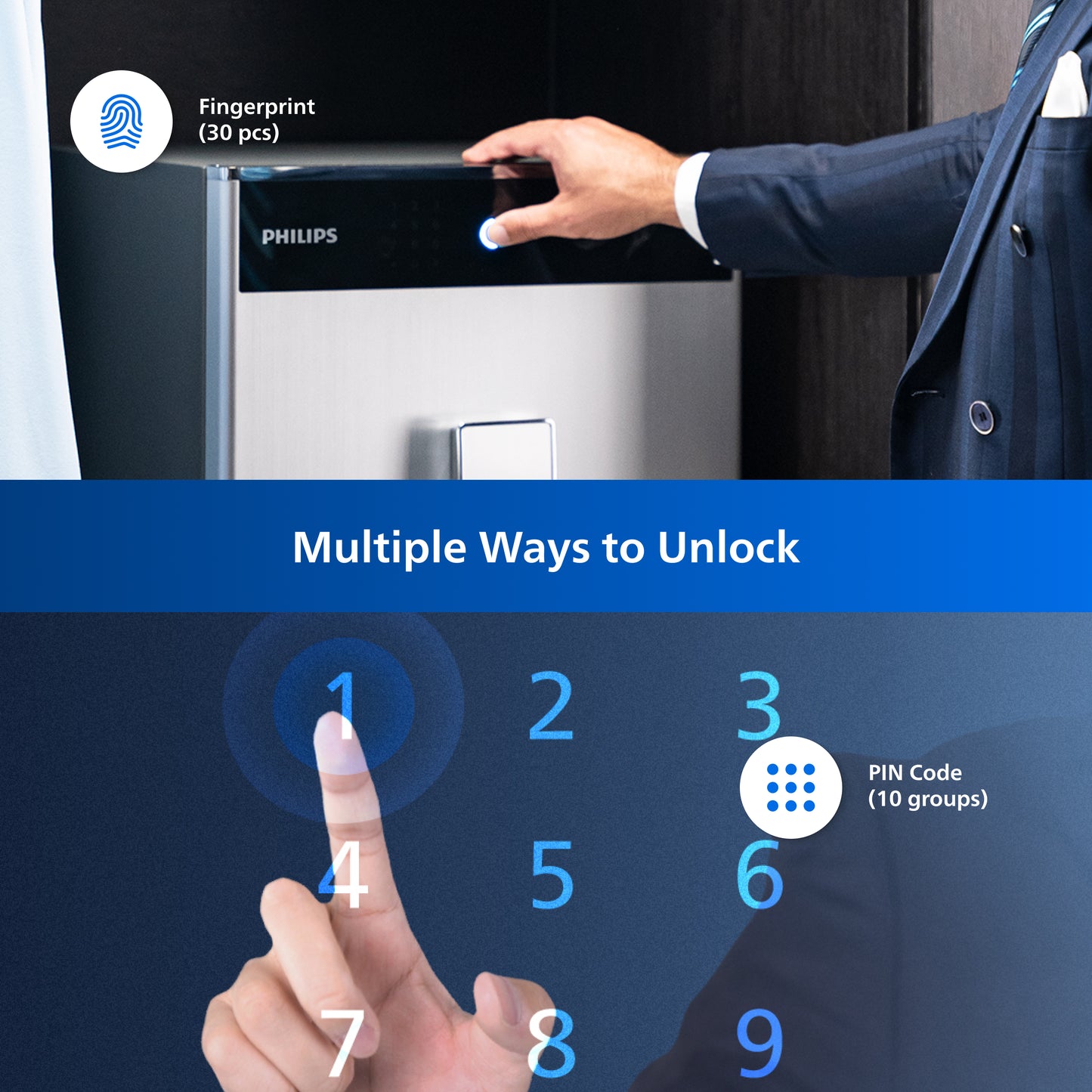 Philips Smart Safe SBX701-6B0