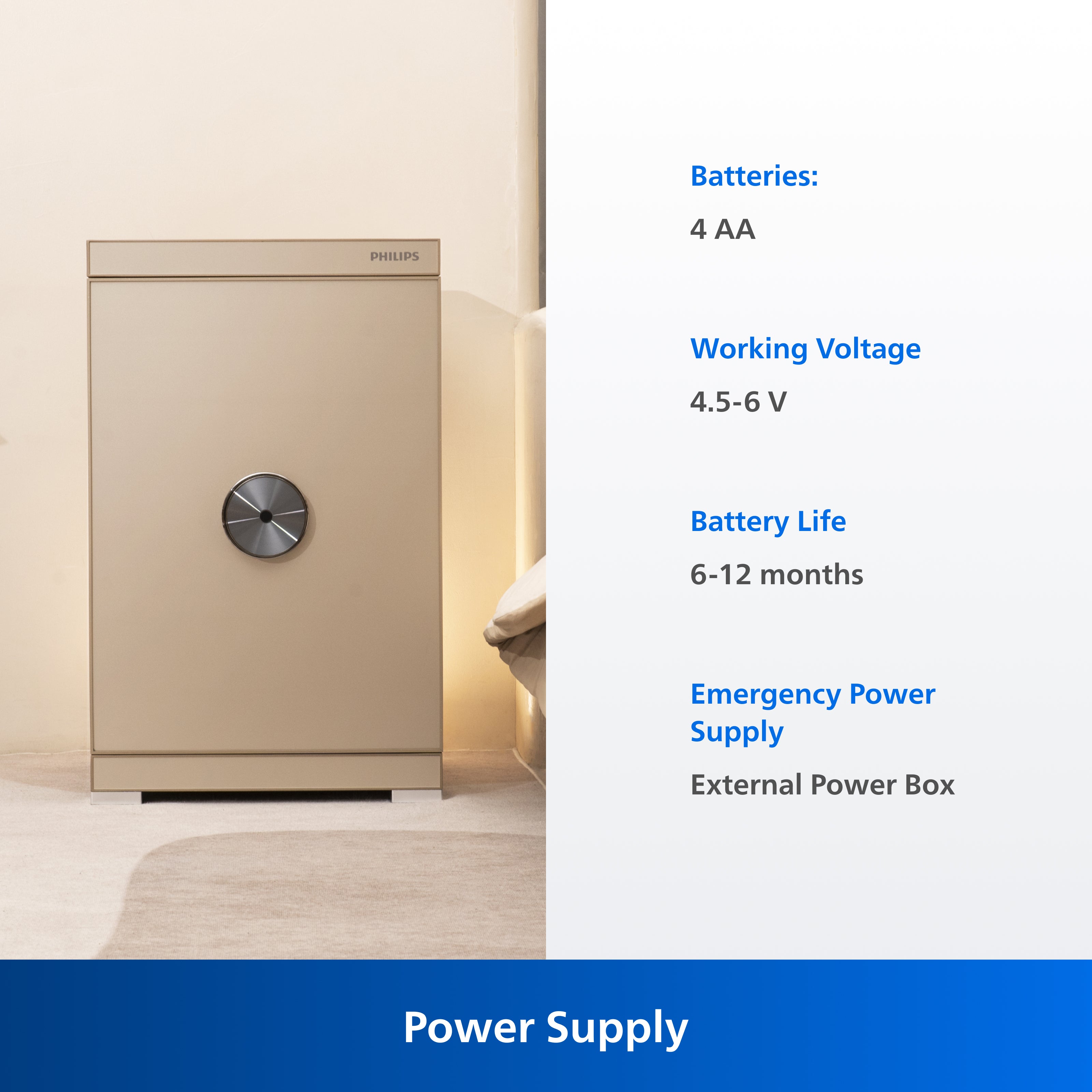 Philips Smart Safe SBX602-6CU